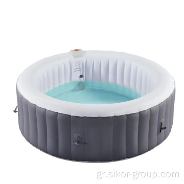 Εργοστάσιο OEM ODM ODM Outdoor Integrated Design Round Fborbatable Spa Pool Whirlpool Massage Hot Tub